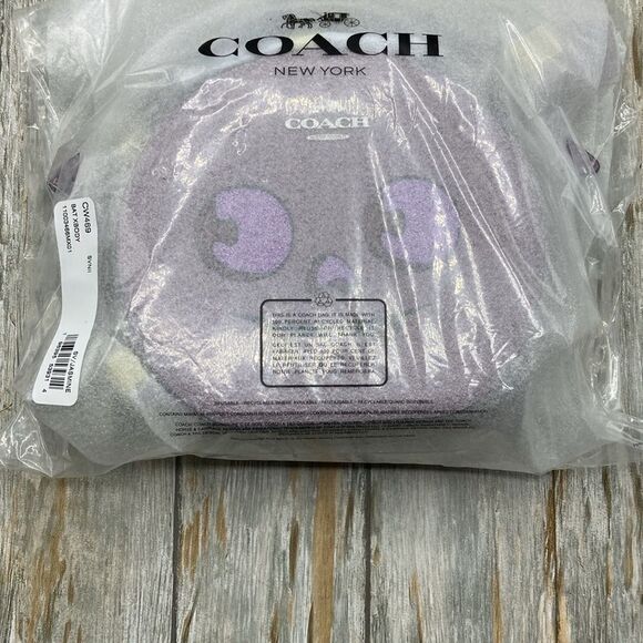 Canteen Crossbody Bag With Halloween Bat Print Purse - Picture 7 of 8